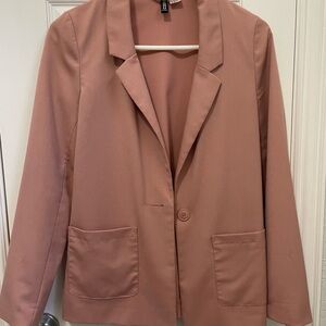 Divided by H&M size 6 peach blazer